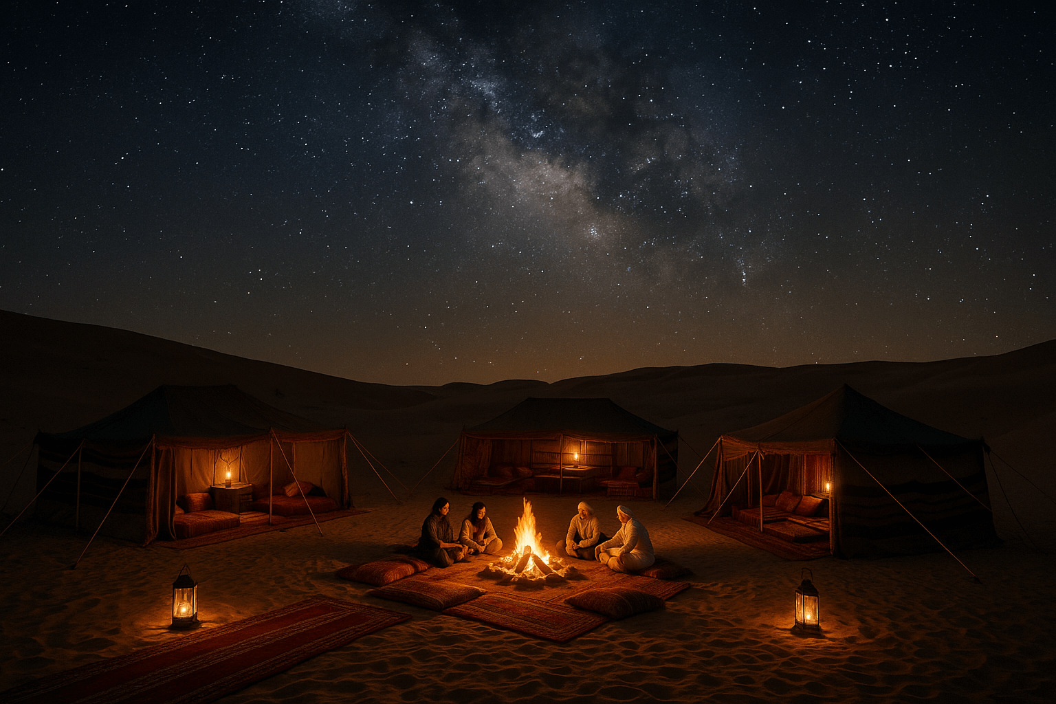 کمپ صحرایی دبی