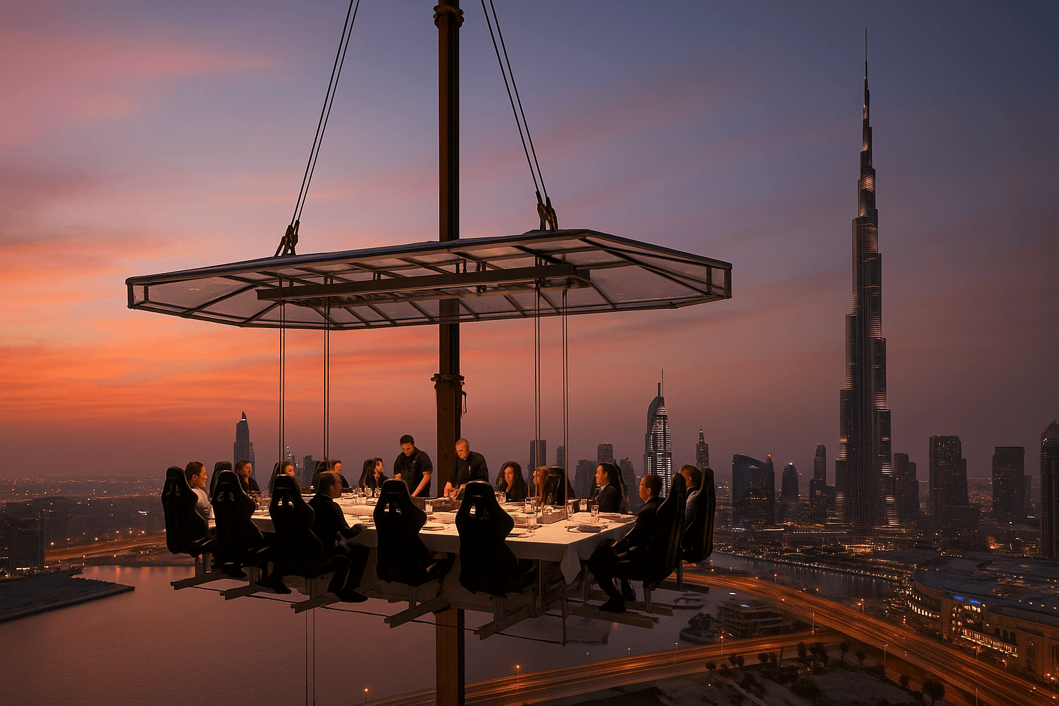 Dinner in the Sky دبی