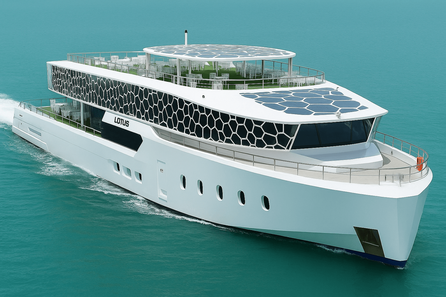 کشتی لوتوس دبی