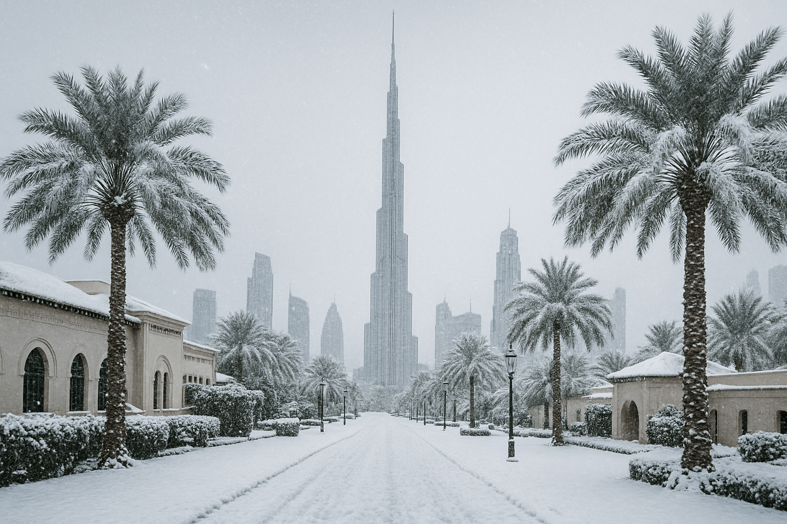 تفریحات دبی در زمستان