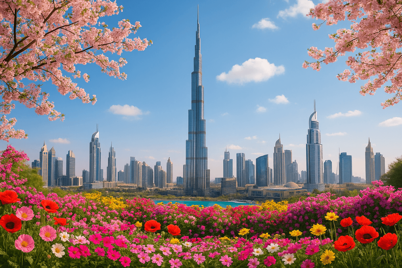 تفریحات دبی در بهار