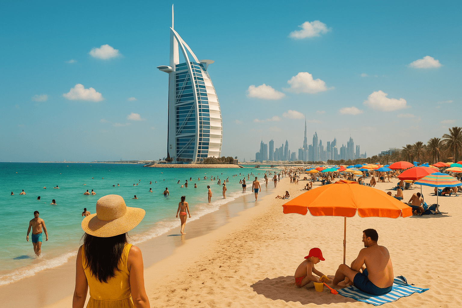 تفریحات دبی در تابستان